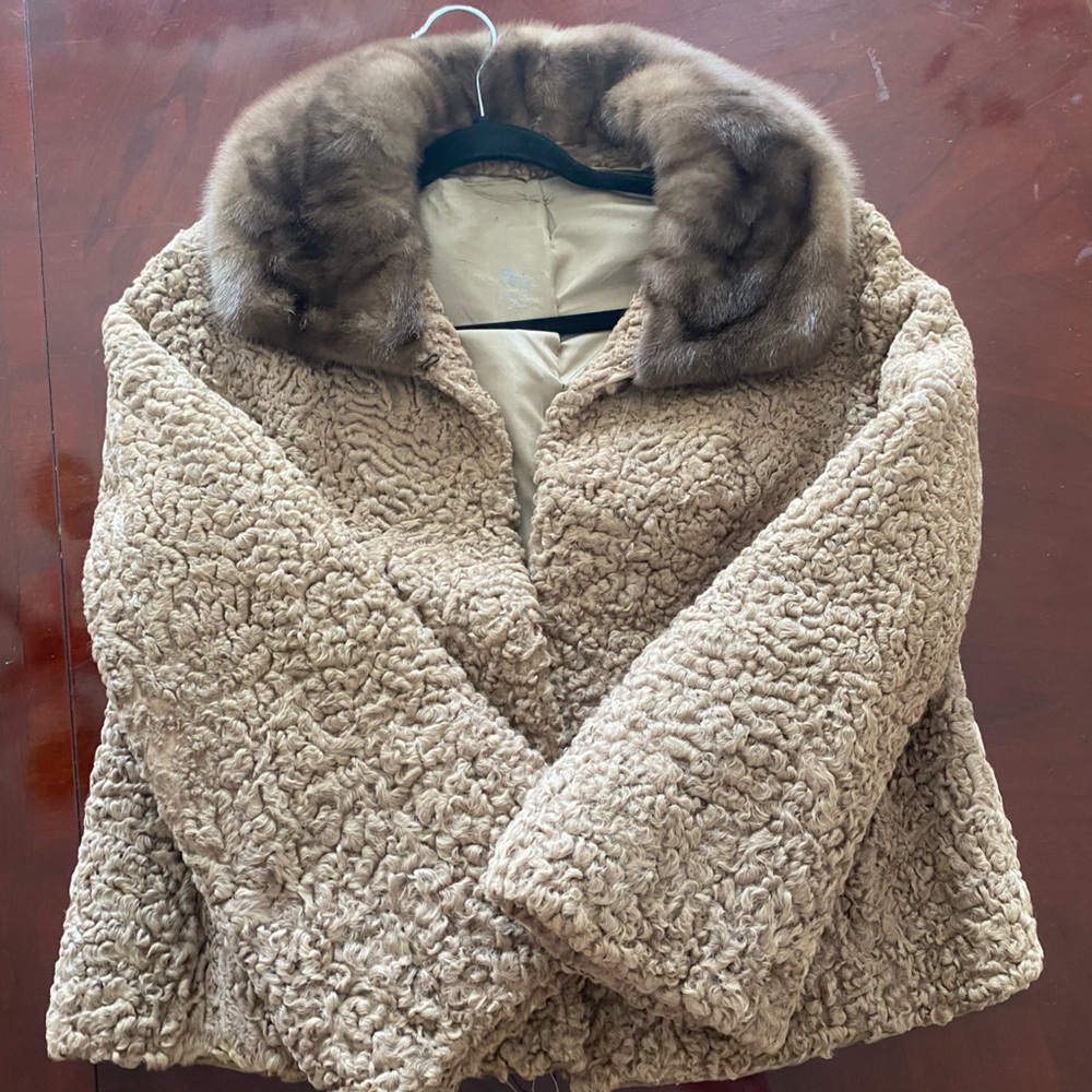Fur coat